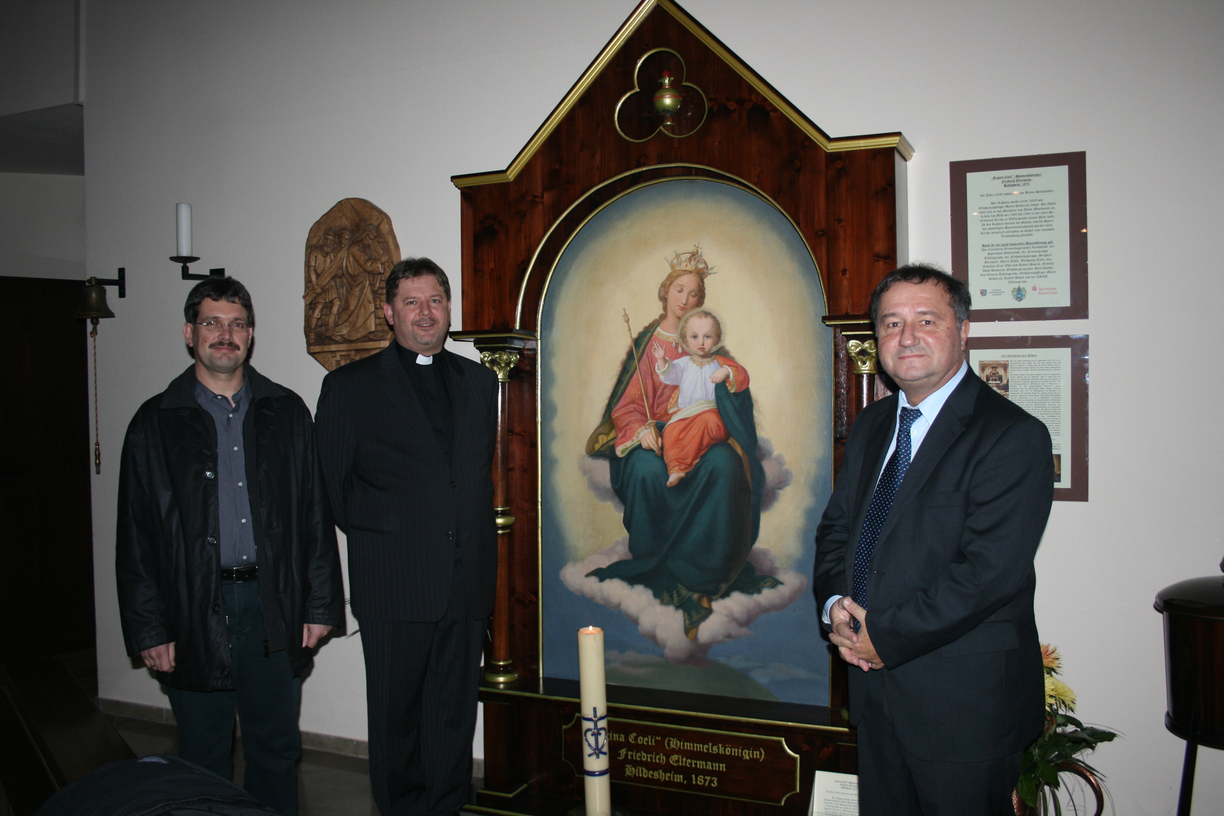 Neues Kunstwerk fr St. Nikolaus Kirche